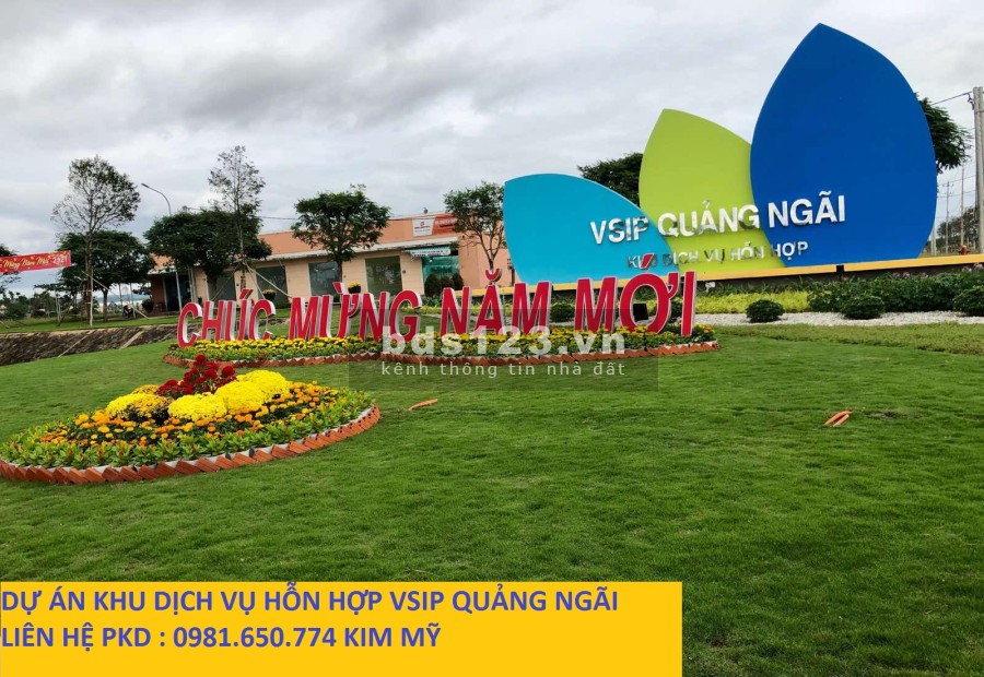 Nhận đăng ký thông tin giữ chỗ Dự Án Khu Dịch Vụ Hỗn Hợp VSIP Quảng Ngãi