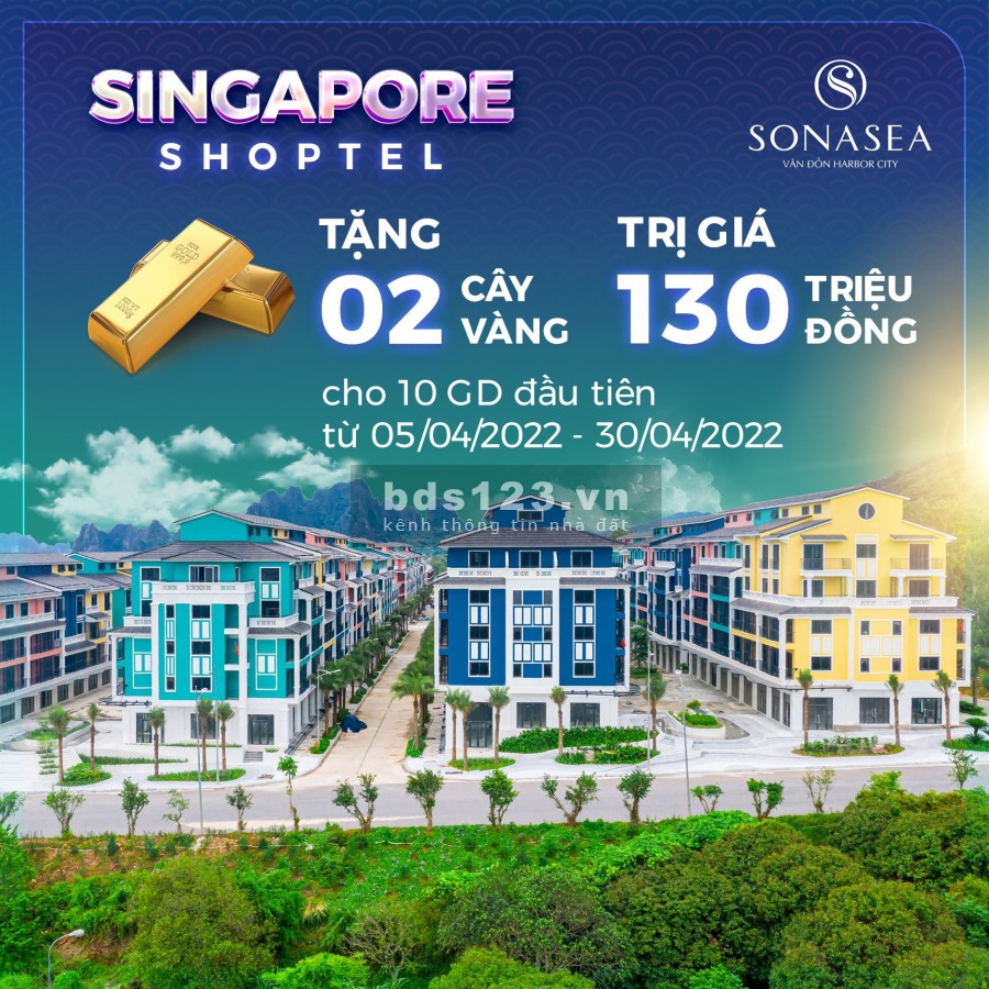 Bán nhà kinh doanh Shoptel sở hữu lâu dài, 2 mặt tiền có thể sử dụng ngay