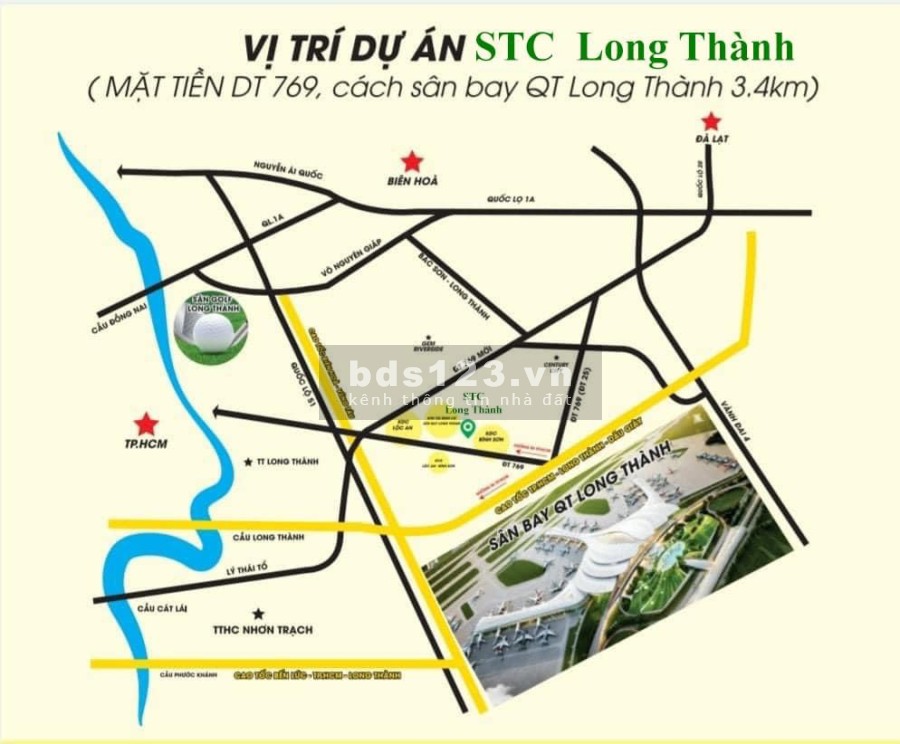 STC Long Thành kết nối giao thương vươn tầm thịnh vượng giá tốt đầu tư sinh lời cao