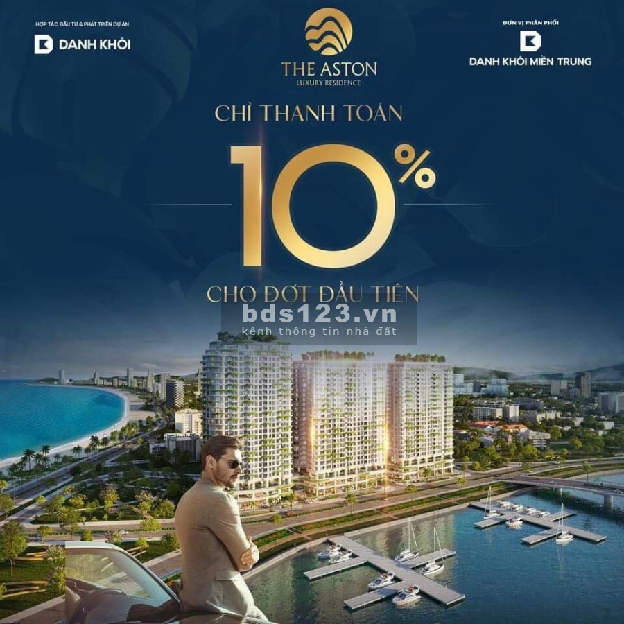 Bán chung cư cao cấp The Aston, thiết kế kiến trúc căn hộ biển đẹp nhất giá thoả thuận