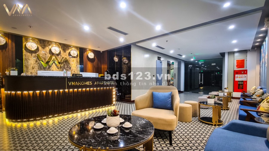 Khách sạn căn hộ Vnahomes Aparthotel sang trọng tiện nghi phù hợp khách công tác, du lịch
