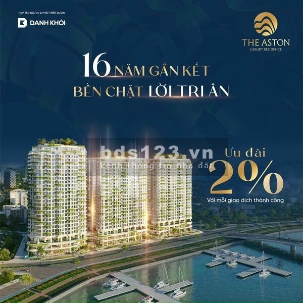 The Aston Luxury Residince Nha Trang chiết khấu lớn tiện ích đầy đủ, hạ tầng hoàn thiện