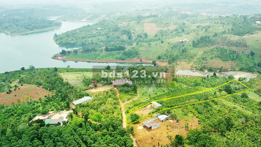 Siêu Đẹp Lô Hồ Nghỉ Dưỡng 1.1ha Nâm N'Jang - Đường Beetong, Đất Bám Mặt Hồ 57m x 271m