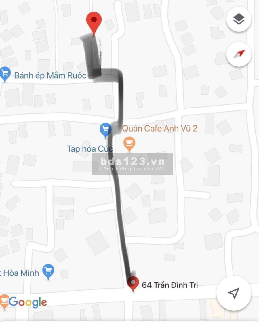 Chính chủ gửi bán đất kiệt oto 64 Trần Đình Tri Đảm Bảo Oto Vào Đến Đất, gần biển gần chợ