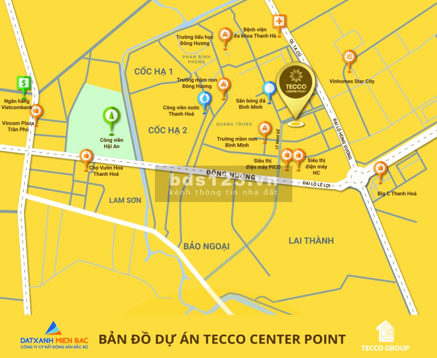 MỞ BÁN BẢNG HÀNG CHÍNH THỨC ĐỢT CUỐI CÙNG CHUNG CƯ CAO CẤP TECCO CENTER POINT THANH HÓA