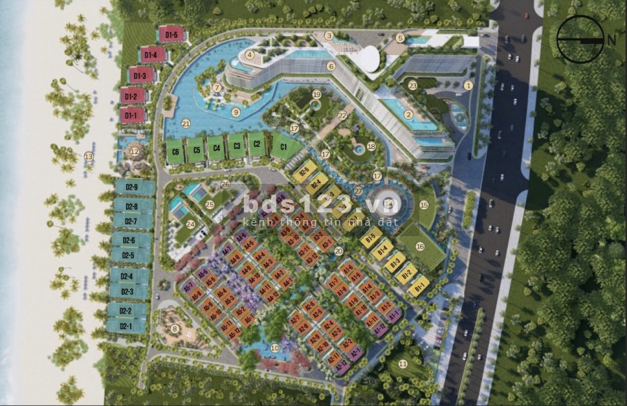 Căn hộ nghỉ dưỡng Condotel view biển đẹp nhất Hồ Tràm chỉ với 3 tỷ đồng