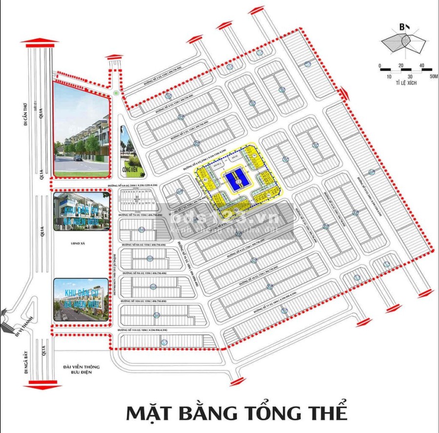 Bán nền 5x20m Vạn Phát Cái Tắc giá 690 triệu bàn giao sổ ngay, vị trí đẹp xê vào tận đất
