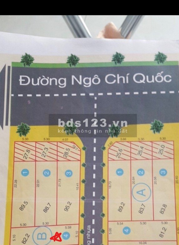 Bán nhanh lô đất đường Ngô Chí Quốc - Bình Chiểu - Thủ Đức - 0938.177.311