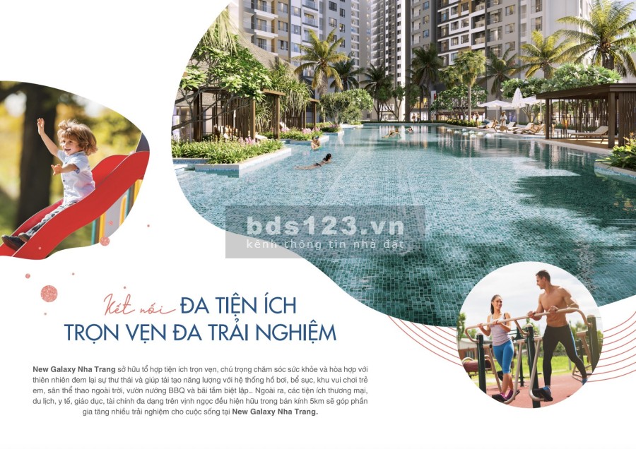 Chính thức nhận booking giữ chỗ 2 Block biển New Galaxy Nha Trang, chỉ 1.1 tỷ, sở hữu ngay