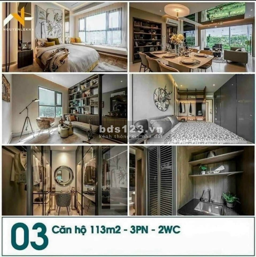 Căn hộ diện tích 113m2 đầu tư 1 lời 1 chiết khấu cao nhất thị trường liên hệ 0333691677