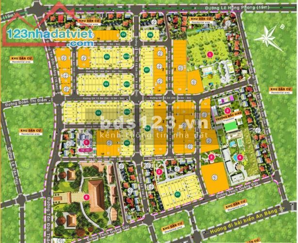 Dự án Hội An Elite mở bán giai đoạn 1. Phường Tân An TP Hội An.