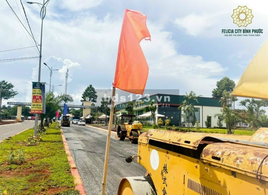 Đất nền Felica City Bình Phước, mặt tiền lớn, giá tốt đầu tư sinh lời cao, pháp lý chuẩn