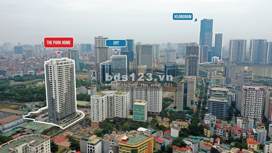 Căn 3 phòng ngủ hàng hiếm siêu đẹp tại trung tâm quận Cầu Giấy The Park Home giá chỉ 6 tỷ