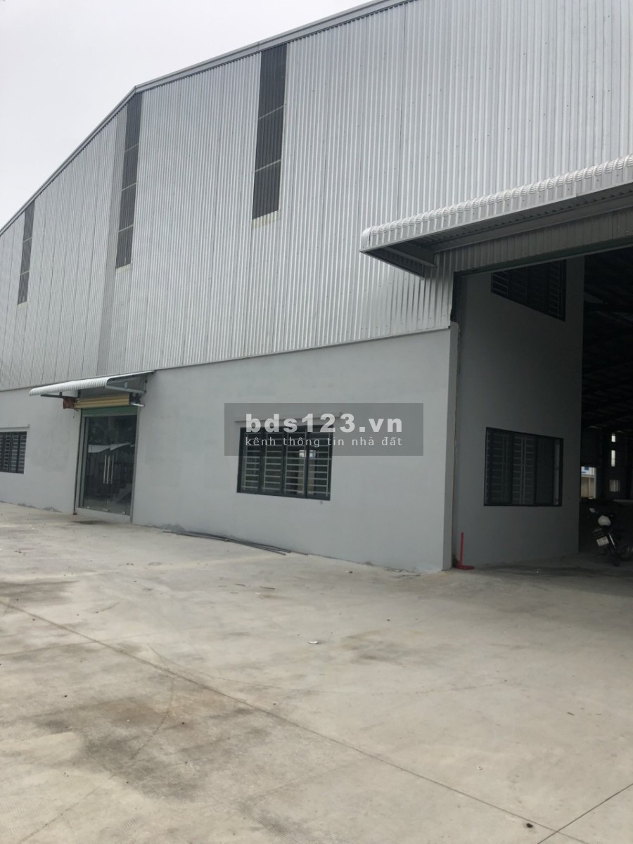 Nhà xưởng cho thuê khu công nghiệp Tân Đô, diện tích 5000m2, giá 310 triệu, lh 0896401042