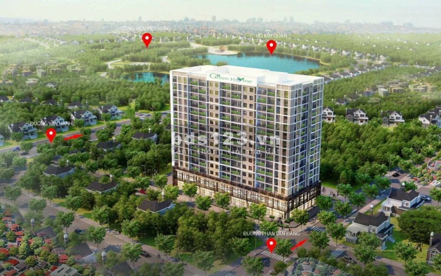 Nhượng lại căn ngoại giao 2 ngủ phương đông green home- Việt Hưng .