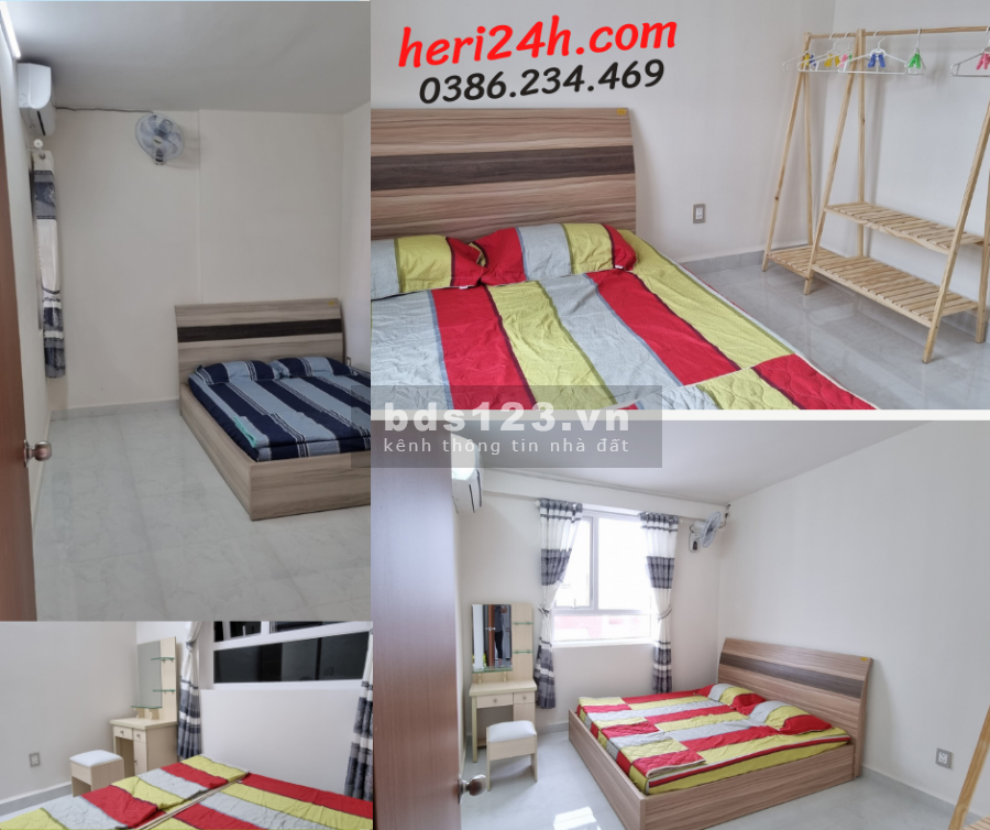 Chung cư cho thuê Ninh Thuận - Chung cư 2 phòng Ngủ đầy đủ tiện ích, lh 0329624625
