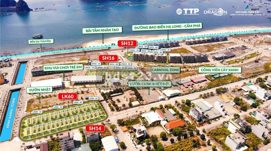 Giá sập sàn: Bán gấp đất nền ven biển TTP Cẩm Phả- Quảng Ninh hỗ trợ vay lãi thấp
