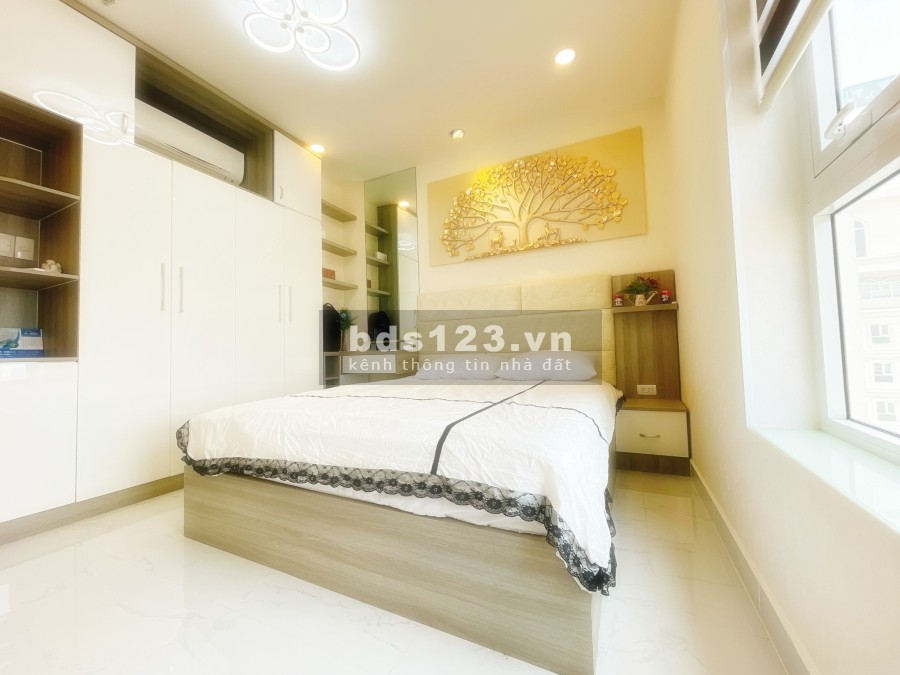 Cho thuê chung cư La Vela 5 sao khu sân bay giá 25tr y hình có thể ở ngay Q.3, căn góc 2PN 1WC