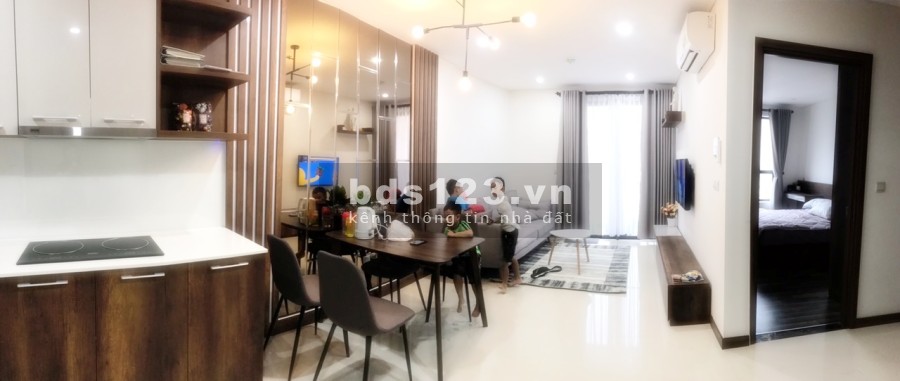 Thiết kế 1 phòng ngủ, 1WC phòng khách rộng chung cư Centrosa Garden - Hado 3/2, Q.10