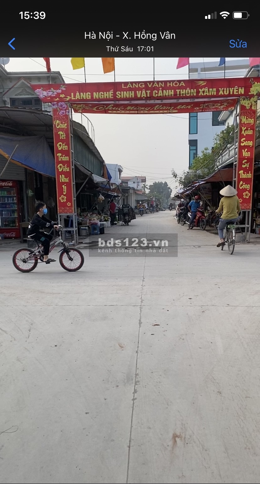 Chính chủ cần bán 68m Đất khu du lịch sinh thái Hồng Vân liên hệ 0984404605, giá tốt
