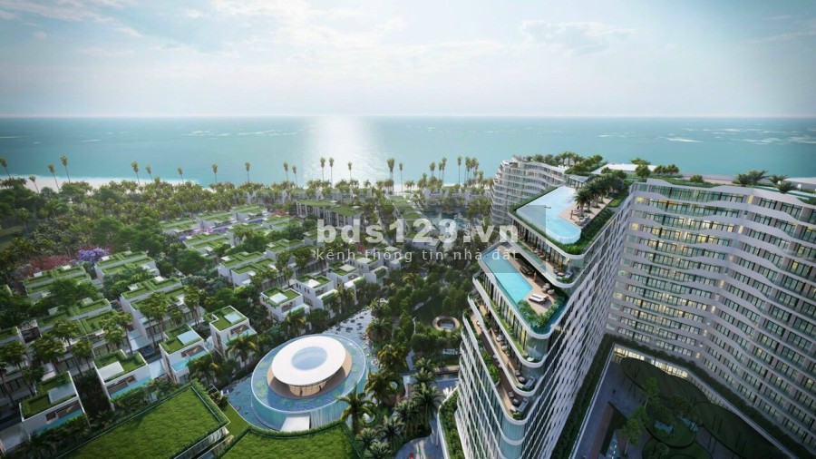 Thanh toán 20% có ngay Villa 3 tầng hồ bơi vô cực và Sky bar duy nhất tại Hồ Tràm 4 pn, dtsd 450m2