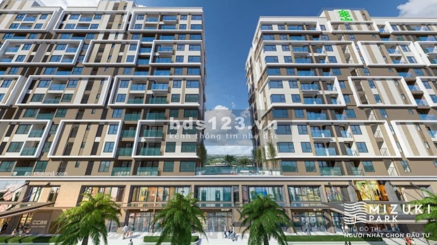 Căn hộ cao cấp view 360 độ, giá bán 48 triệu/m2 dự án Mizuki Park đầu tư sinh lời