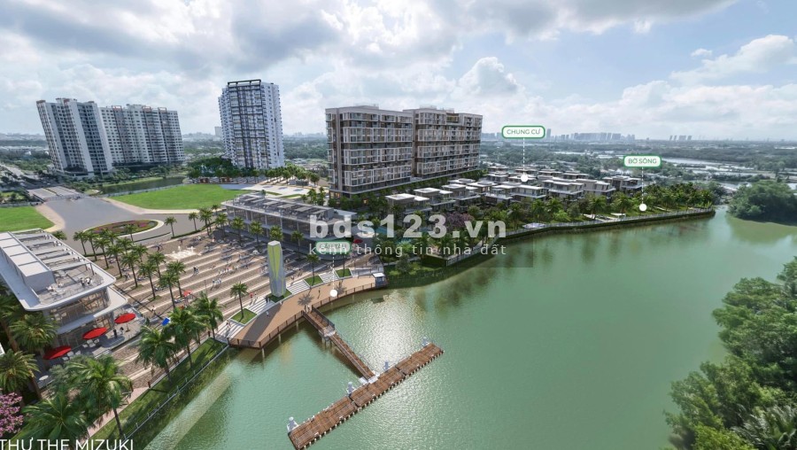 Căn hộ cao cấp view 360 độ, giá bán 48 triệu/m2 dự án Mizuki Park đầu tư sinh lời