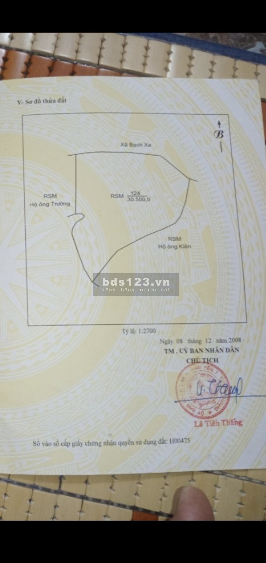 Chính chủ thanh khoản lô đất tại Minh Khương giá bán 2.86 tỷ liên hệ 0869777682