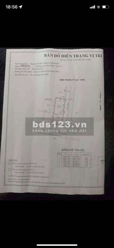 Cần bán nhà mặt tiền nguyên căn đường Tân Thới Nhất 13 giá bán 7.2 tỷ, thương lượng