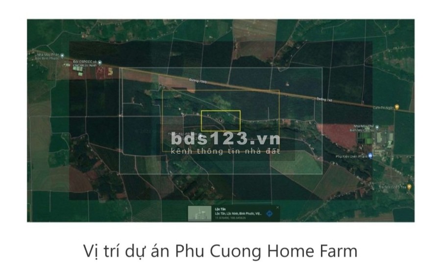 Bán đất nền Lộc Ninh, Bình Phước 545m2 giá 1,1 tỷ. Cam kết x2 sau 3 năm, mỗi tháng lợi nhuận 3%