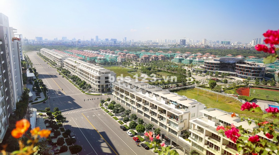 Shophouse Nguyễn Cơ Thạch cho thuê 2 căn liền kề. Đã hoàn thiện đẹp.