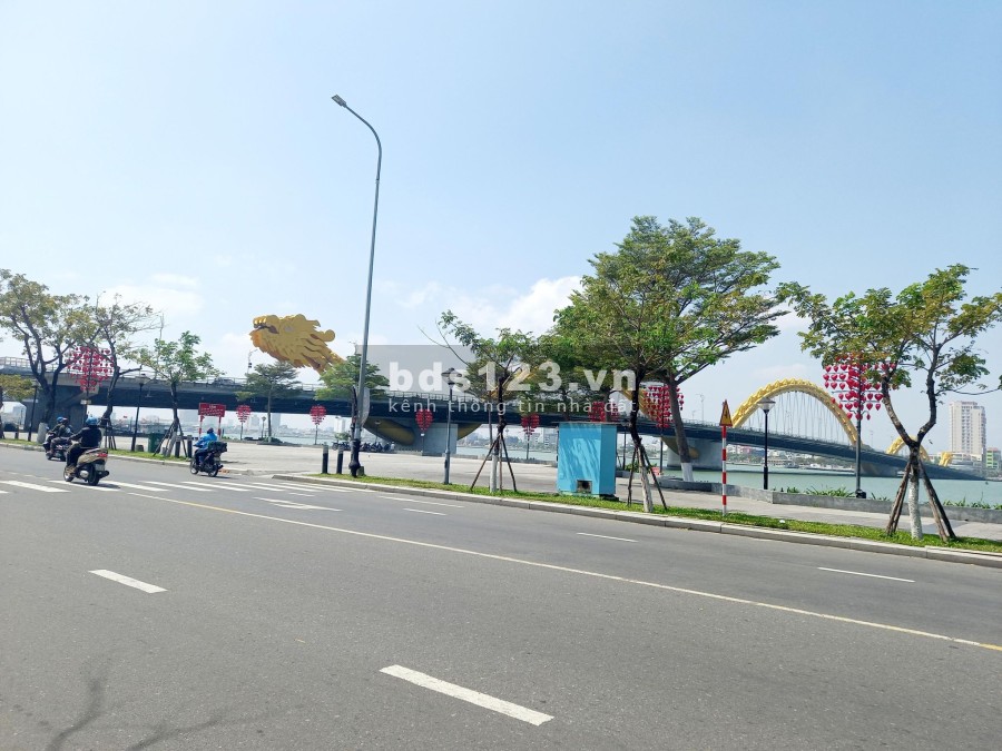 Sốc giảm chào 9 tỷ giá mới: 120 tỷ đất vàng lô góc view sông Hàn ngắm cầu Rồng, cầu Quay