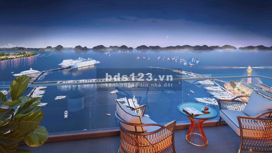 Bán căn hộ cao cấp 2 PN-tầng 12, view trực diện vịnh du thuyền. Diện tích 61m2. LH 0961645941