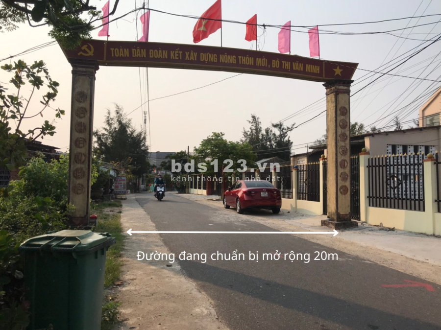 Bán gấp lô góc 2 mặt tiền đường Thanh Niên, ngay làng tranh bích hoạ xã Tam Thanh, Tam kỳ