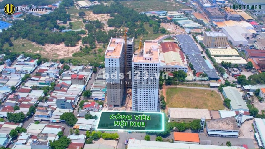 Iris Tower vị trí tạo nên giá trị sản phẩm, ngay trung tâm thành phố, giá tốt đầu tư sinh lời