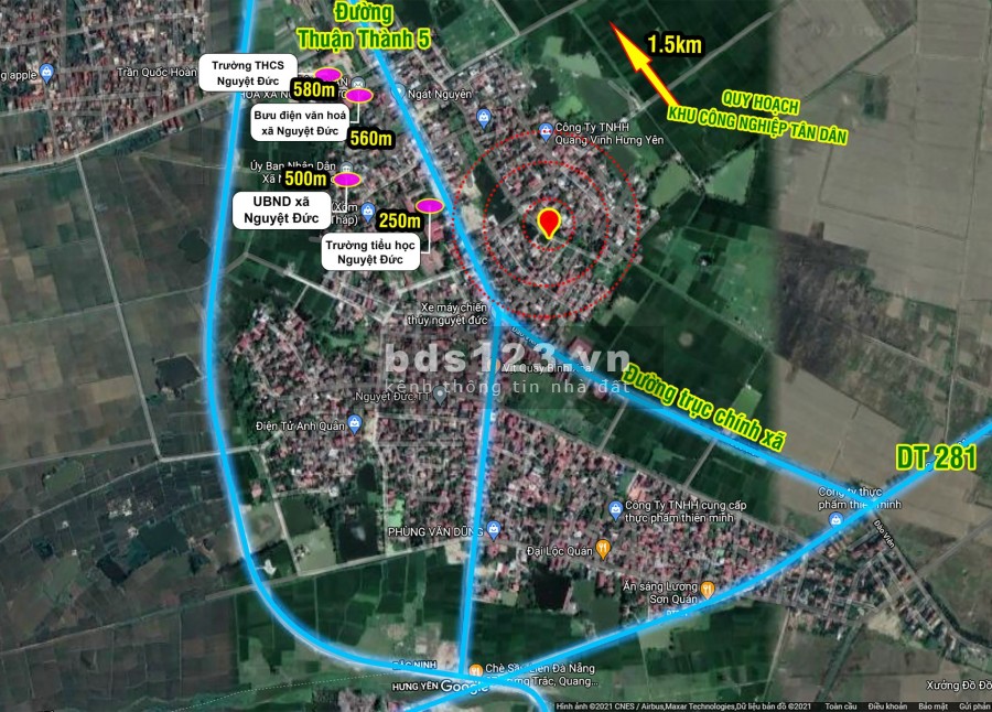 70,9m2 lô góc, Nguyệt Đức, Thuận Thành (mặt tiền 6m, ngõ 6m, gần KCN, Vành đai 4)