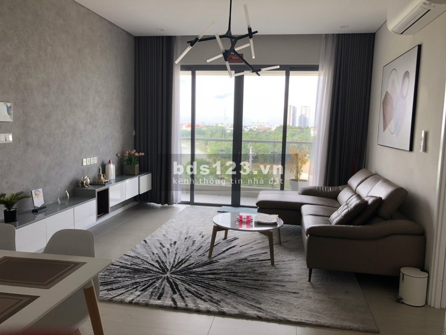 Cho thuê căn hộ 2 phòng ngủ- Diamond Island lh: 0909550614 bsn giao đầy đủ nội thất