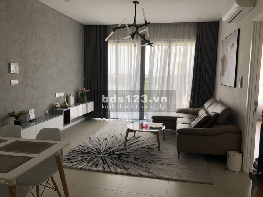 Cho thuê căn hộ 2 phòng ngủ- Diamond Island lh: 0909550614 bsn giao đầy đủ nội thất