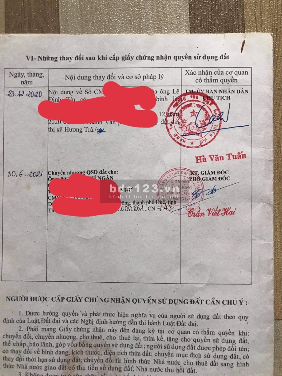 Khu quy hoạch Hương An, Hương Trà chính chủ cần bán liên hệ 0788008881, giá tốt
