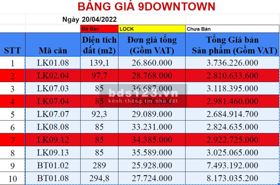 Quỹ căn đẹp Downtown Lương Sơn Hoà Bình, giá tốt đầu tư sinh lời, liên hệ 0965479170
