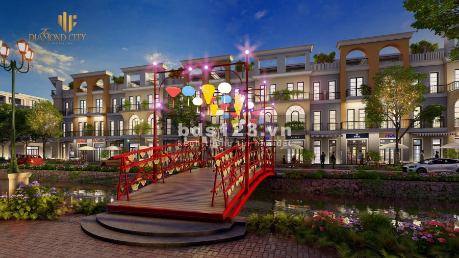 Bán Shophouse - Nhà Phố Dự án The Diamond City giá bán 21 triệu/m2, đầu tư sinh lời