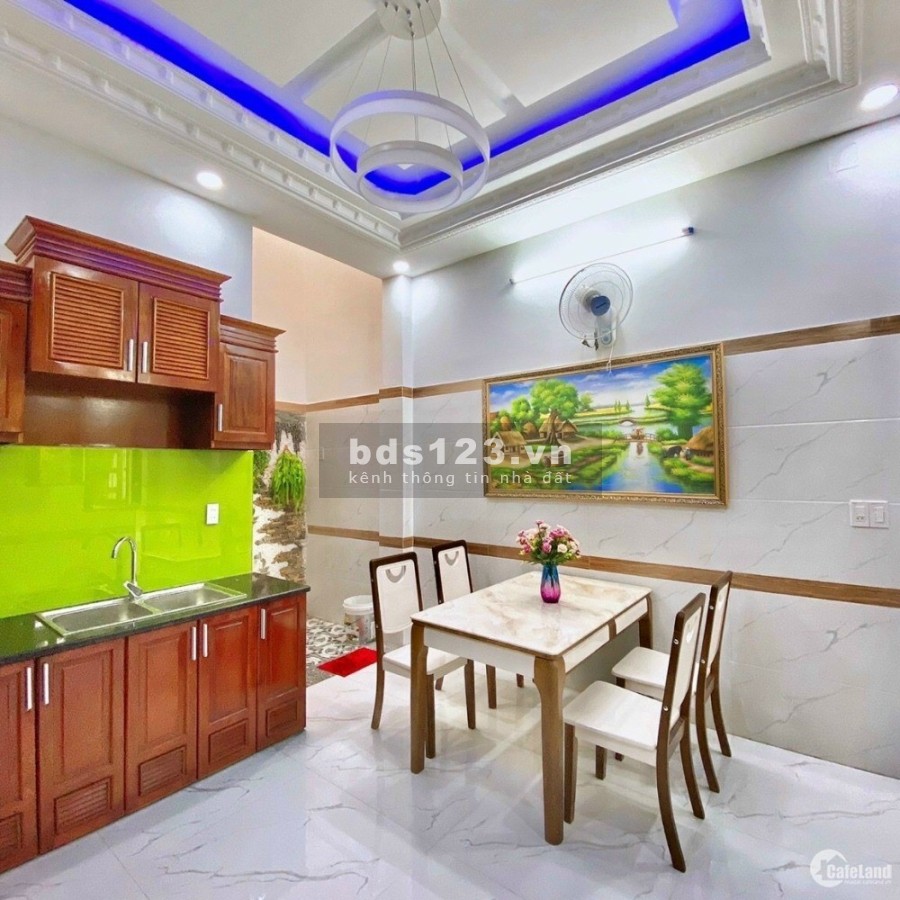 Nhà thiết kế hiện đại 3 ngủ 1 trệt 1 lầu bán 750 triệu bao sang tên có sẵn sổ Phan Văn Hớn