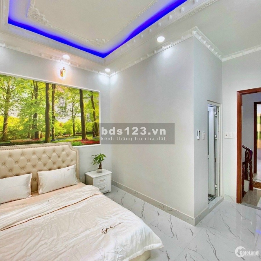 Nhà thiết kế hiện đại 3 ngủ 1 trệt 1 lầu bán 750 triệu bao sang tên có sẵn sổ Phan Văn Hớn