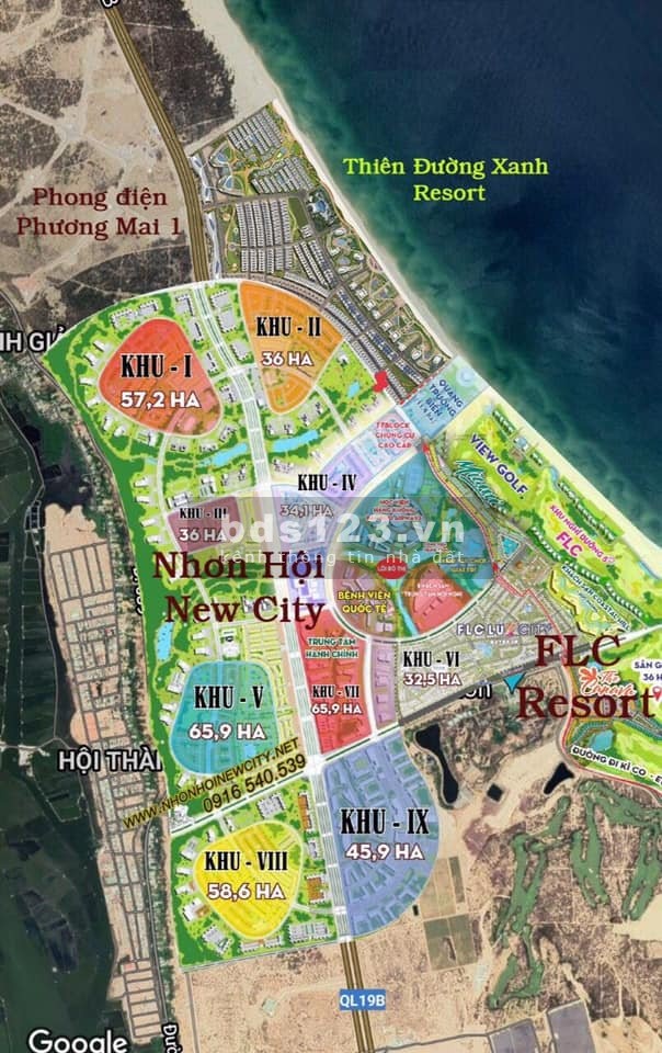 Đất nền ven biển sở hữu lâu dài thành phố Quy Nhơn, ngân hàng hỗ trợ đến 65%