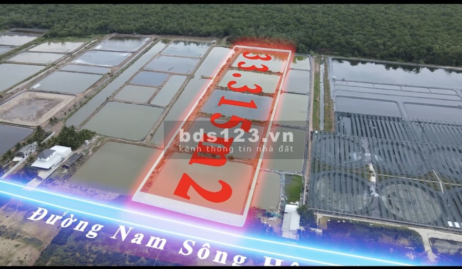 Chính chủ Bán đất siêu cảng Trần Đề giá bán 34 tỷ, pháp lý chính chủ, bàn giao liền tay