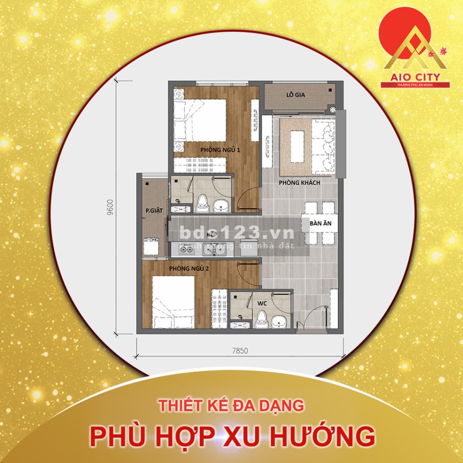 Căn hộ cao cấp AIO City - Bình Tân giai đoạn Booking liên hệ 0962177123