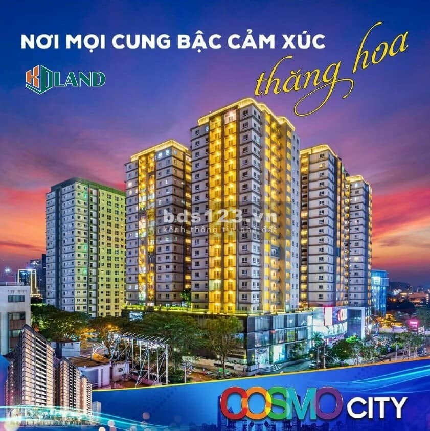 Căn hộ Cosmo City full nội thất 48 triệu/m2 ngay trung tâm Quận 7 giá đầu tư sinh lời