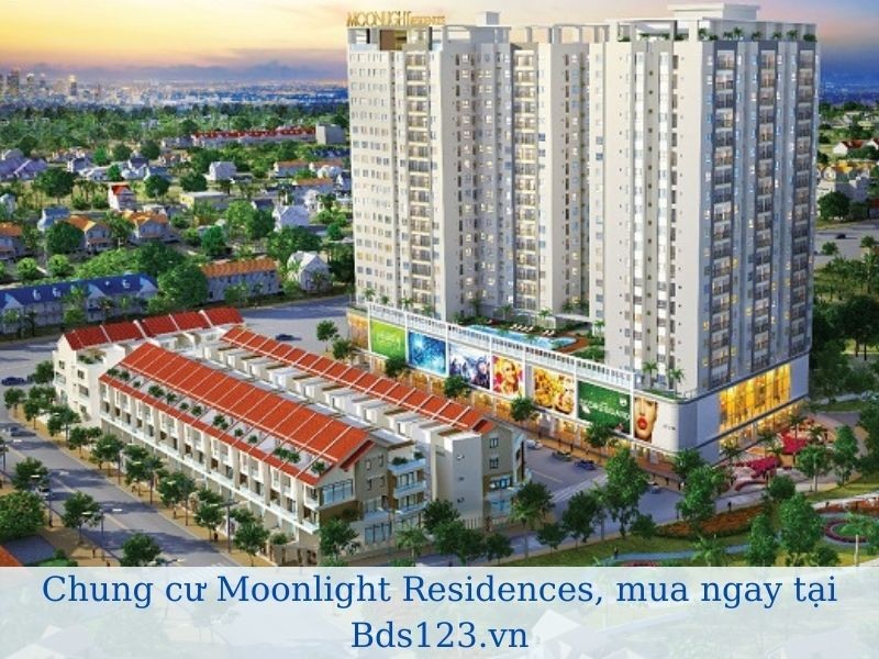 Chung cư Moonlight Residences 2 mặt tiền, view thoáng mát