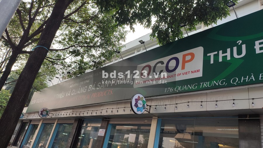 Bán nhà mặt phố Quang Trung kinh doanh sầm uất diện tích sử dụng 64 m2, 14 tỷ.