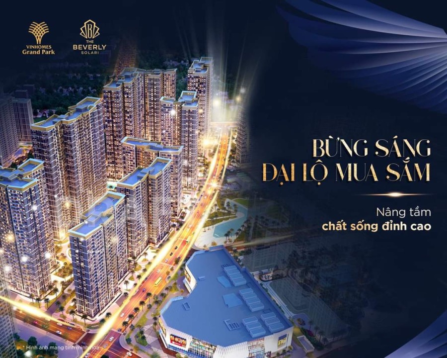 Căn hộ Beverly Solary - Vinhomes Q9 căn Studio thanh toán chỉ 247 triệu đến khi nhận nhà - tặng